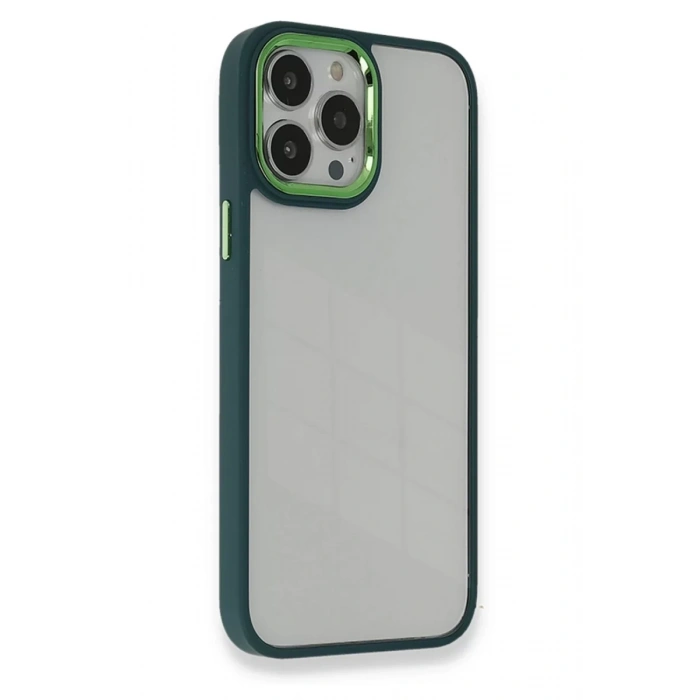 Apple iPhone 14 Pro Kılıf Dora Kapak - Haki Yeşil