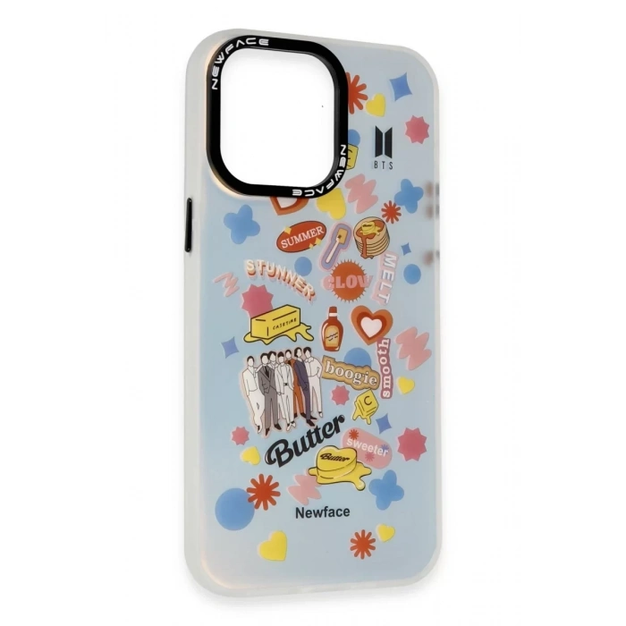 Apple iPhone 14 Pro Kılıf Estoril Desenli Kapak - Estoril - 16