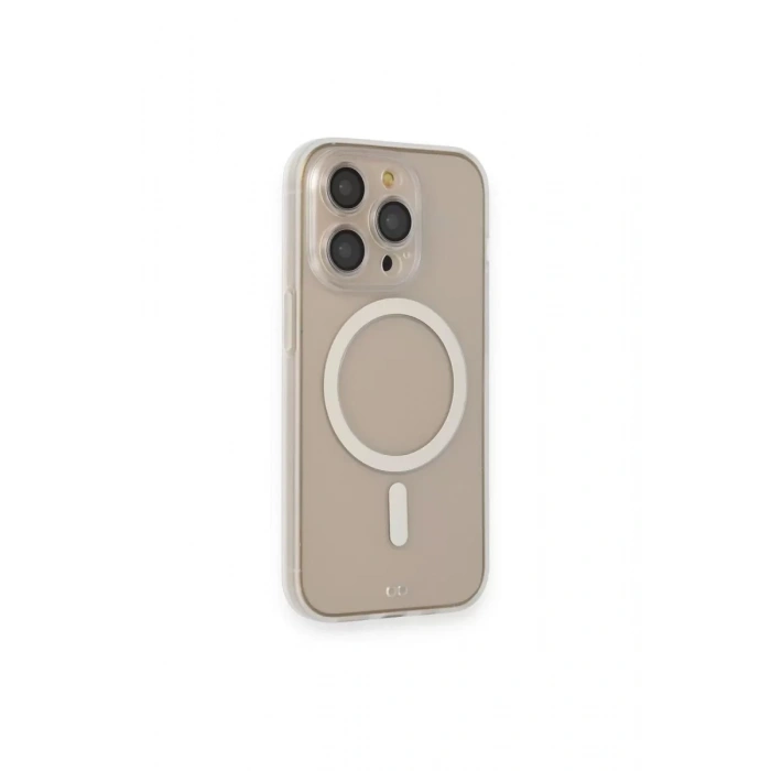 Apple iPhone 14 Pro Kılıf Grand Magneticsafe Kapak - Şeffaf