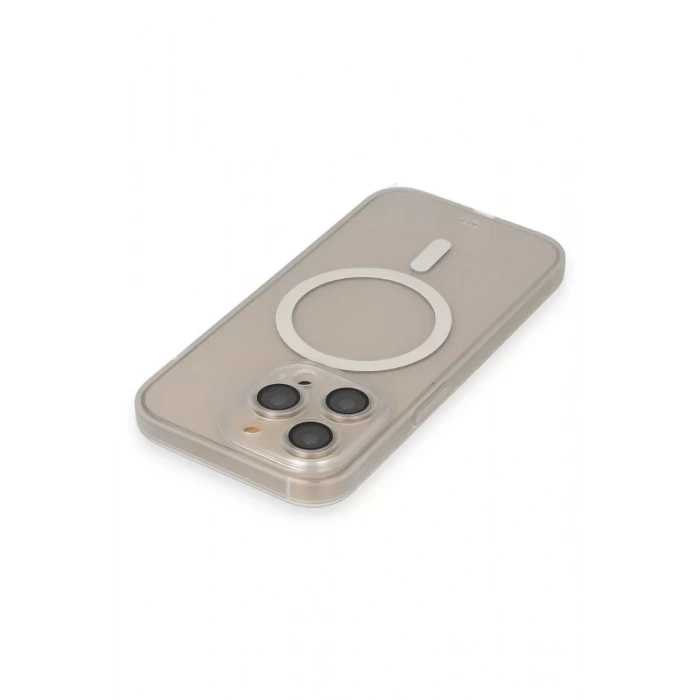 Apple iPhone 14 Pro Kılıf Grand Magneticsafe Kapak - Şeffaf