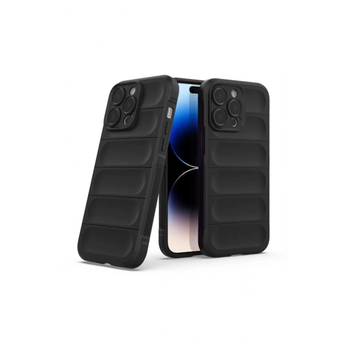 Apple iPhone 14 Pro Kılıf Optimum Silikon - Siyah