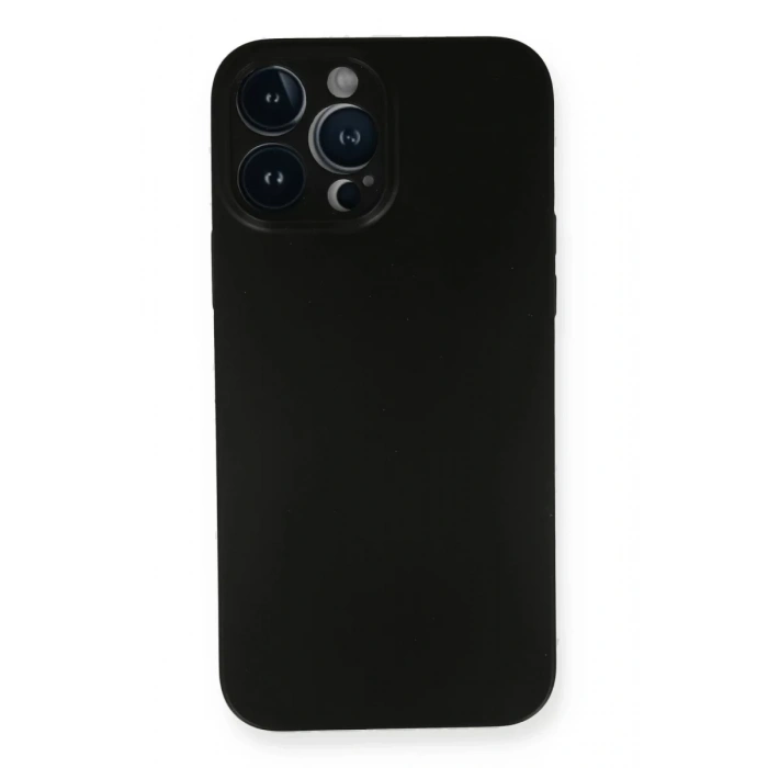 Apple iPhone 14 Pro Kılıf PP Ultra İnce Kapak - Siyah