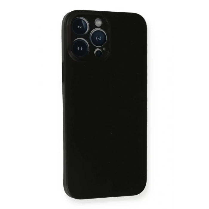 Apple iPhone 14 Pro Kılıf PP Ultra İnce Kapak - Siyah