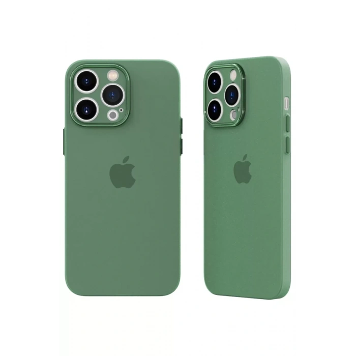 Apple iPhone 14 Pro Kılıf Puma Silikon - Yeşil