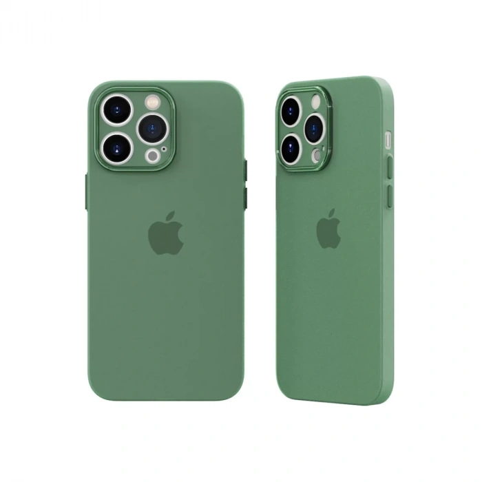 Apple iPhone 14 Pro Kılıf Puma Silikon - Yeşil