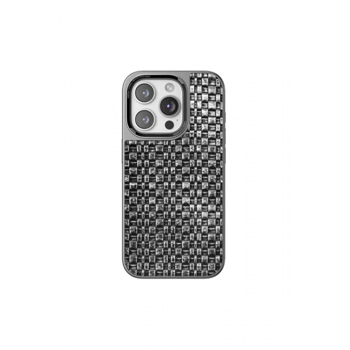 Apple iPhone 14 Pro Max Brand Kapak - Gümüş