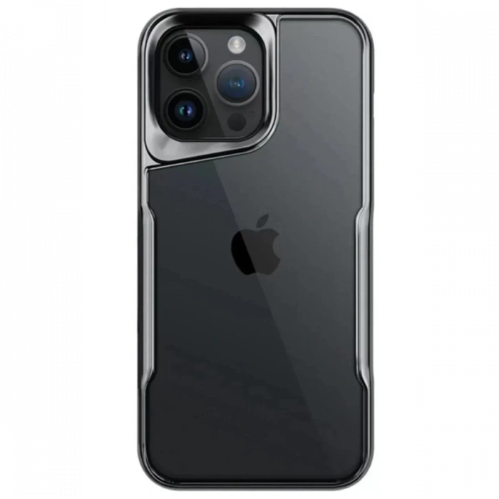 Apple iPhone 14 Pro Max Kılıf Boyi Silikon Kapak - Titan Gri