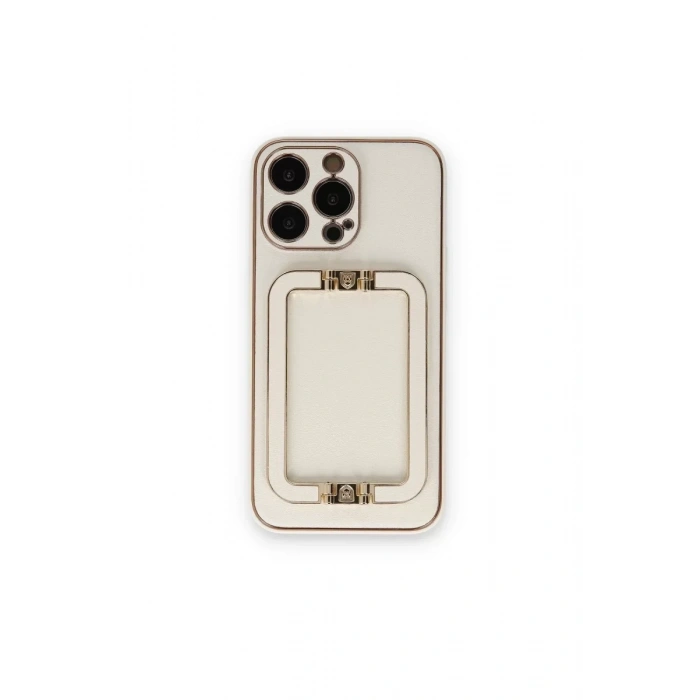 Apple iPhone 14 Pro Max Kılıf Coco Elit Kapak - Beyaz