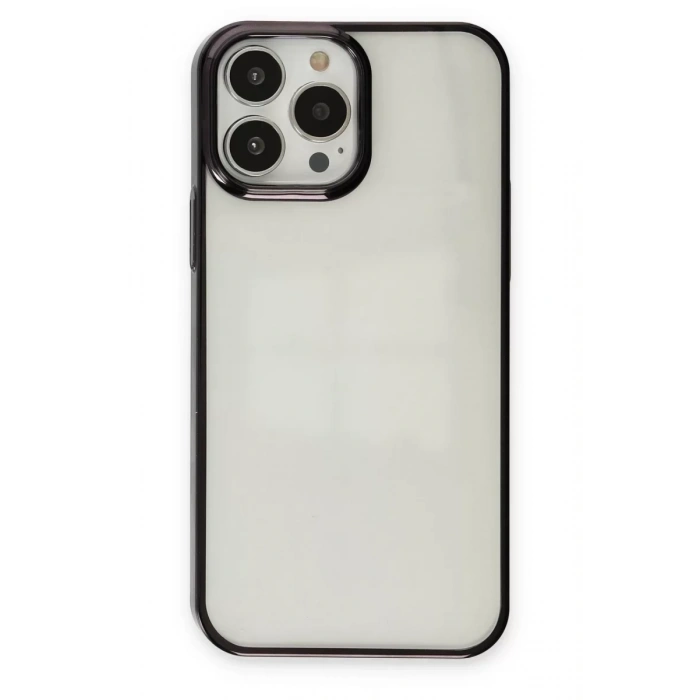 Apple iPhone 14 Pro Max Kılıf Element Silikon - Siyah
