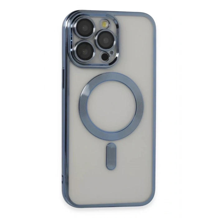 Apple iPhone 14 Pro Max Kılıf Kross Magneticsafe Kapak - Sierra Blue