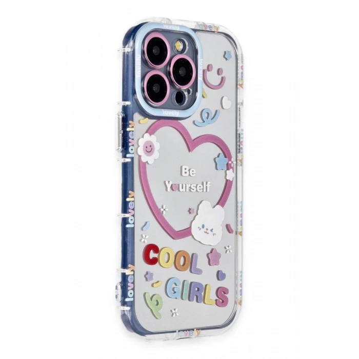 Apple iPhone 14 Pro Max Kılıf Reflexion Desenli Kapak - Desen 1