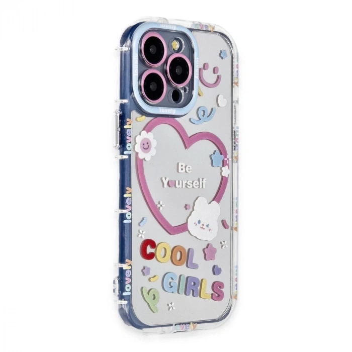 Apple iPhone 14 Pro Max Kılıf Reflexion Desenli Kapak - Desen 1