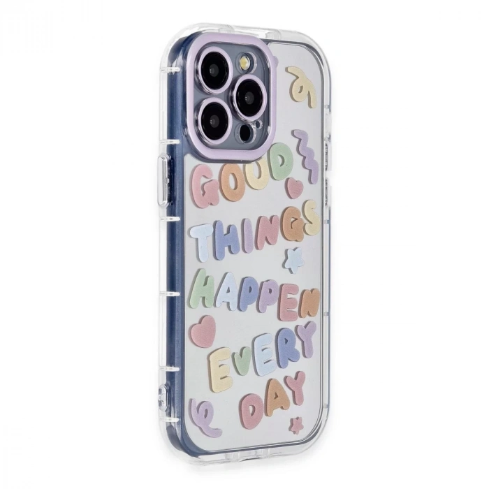 Apple iPhone 14 Pro Max Kılıf Reflexion Desenli Kapak - Desen 7