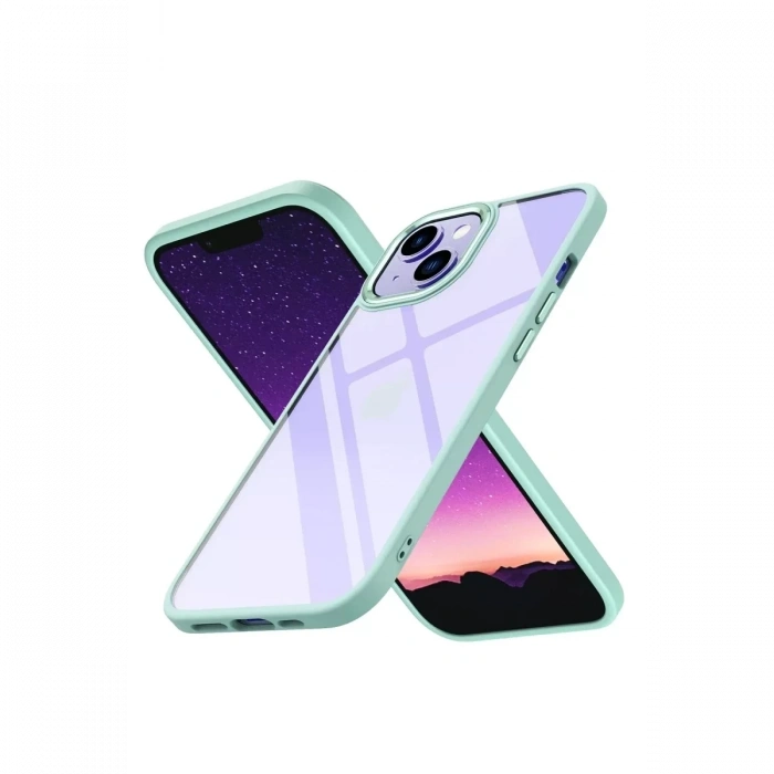Apple iPhone 15 Kılıf Power Silikon - Yeşil
