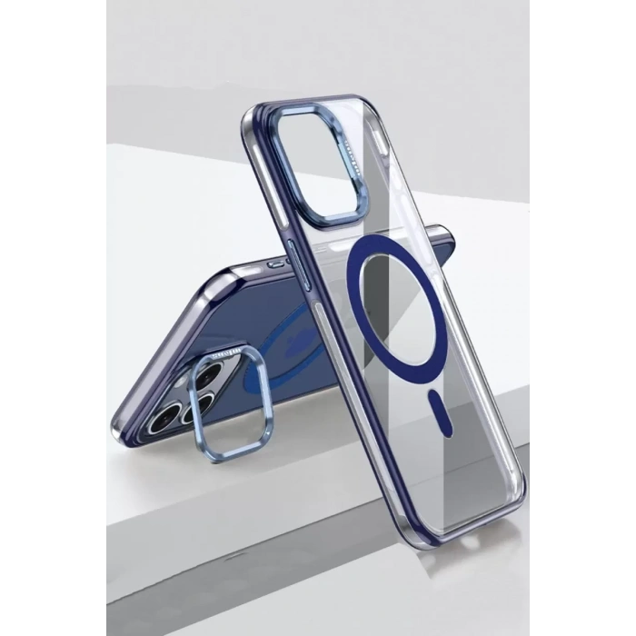Apple iPhone 15 Pro Drop Magsafe Kapak - Lacivert
