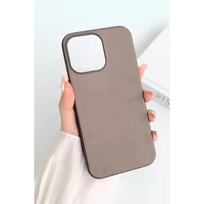 Apple iPhone 15 Pro Kılıf Karen Magsafe Kapak - Kahverengi
