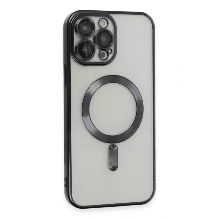 Apple iPhone 15 Pro Kılıf Kross Magneticsafe Kapak - Siyah