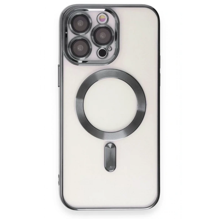 Apple iPhone 15 Pro Kılıf Kross Magneticsafe Kapak - Titan Gri
