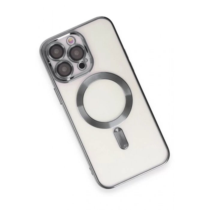 Apple iPhone 15 Pro Kılıf Kross Magneticsafe Kapak - Titan Gri