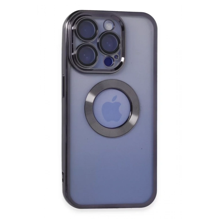 Apple iPhone 15 Pro Kılıf Slot Silikon - Mor