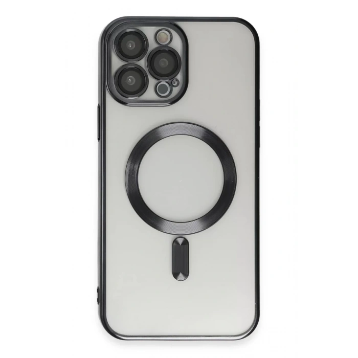 Apple iPhone 15 Pro Max Kılıf Kross Magneticsafe Kapak - Siyah