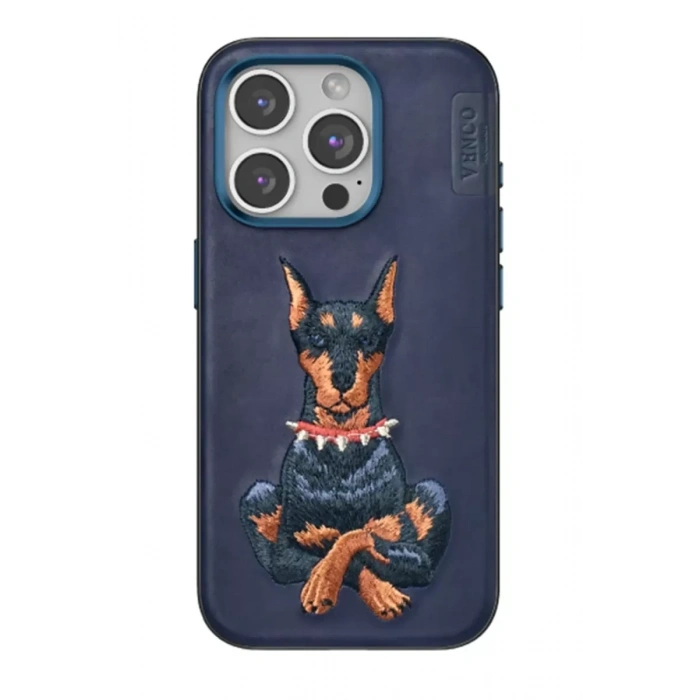 Apple iPhone 15 Pro Max Perma Desenli Kapak - Lacivert