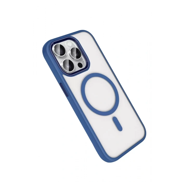Apple iPhone 15 Pro Max Terea Magsafe Kapak - Lacivert