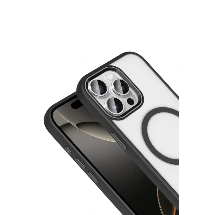 Apple iPhone 15 Pro Max Terea Magsafe Kapak - Siyah