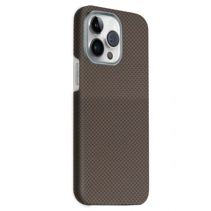 Apple iPhone 15 Pro Max Volt Magsafe Kapak - Kahverengi