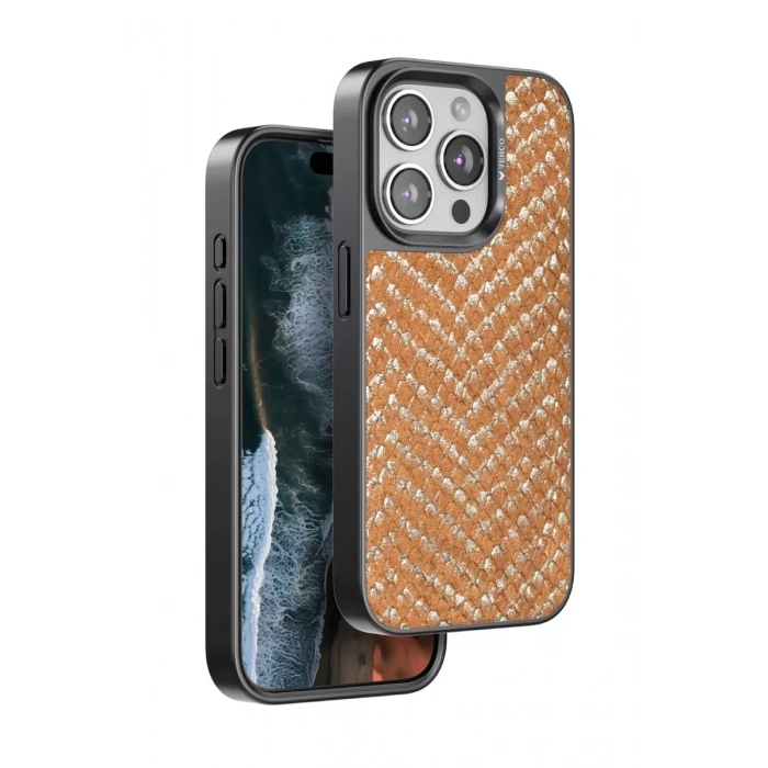 Apple iPhone 15 Pro Viper Kapak - Kahverengi