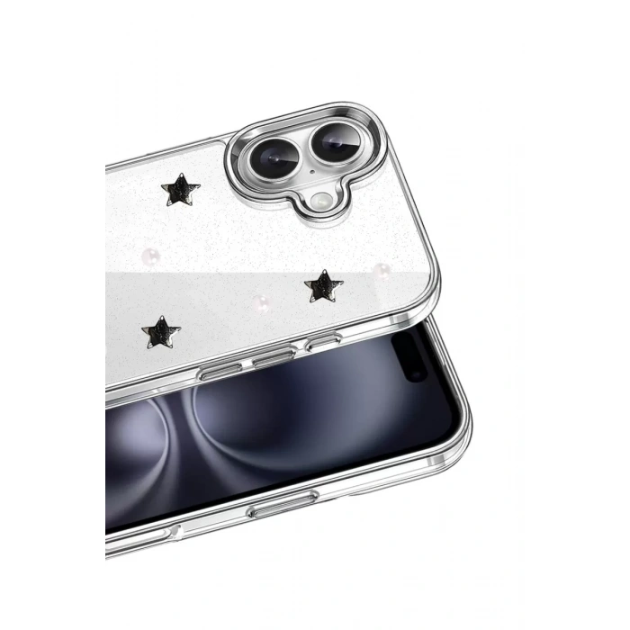 Apple iPhone 16 Fiyonk Desenli Kapak - Desen 7
