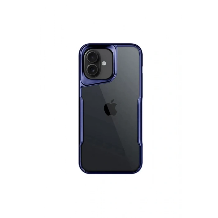 Apple iPhone 16 Kılıf Boyi Silikon Kapak - Lacivert