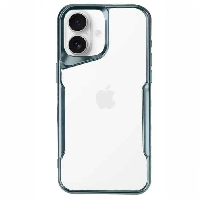 Apple iPhone 16 Kılıf Boyi Silikon Kapak - Turkuaz