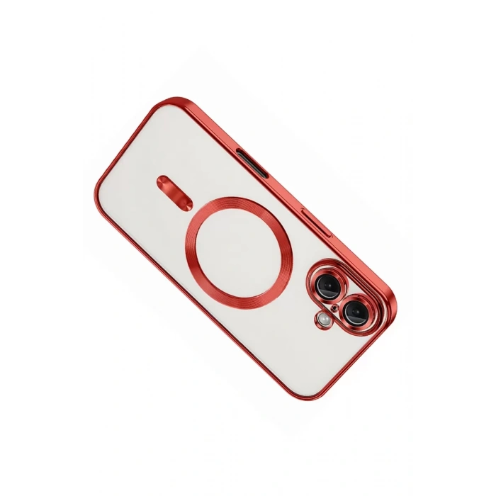 Apple iPhone 16 Kılıf Kross Magneticsafe Kapak - Kırmızı
