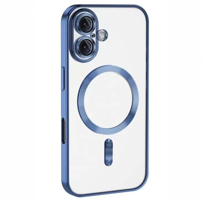 Apple iPhone 16 Kılıf Kross Magneticsafe Kapak - Mavi