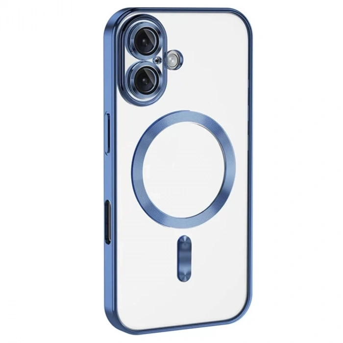 Apple iPhone 16 Kılıf Kross Magneticsafe Kapak - Mavi