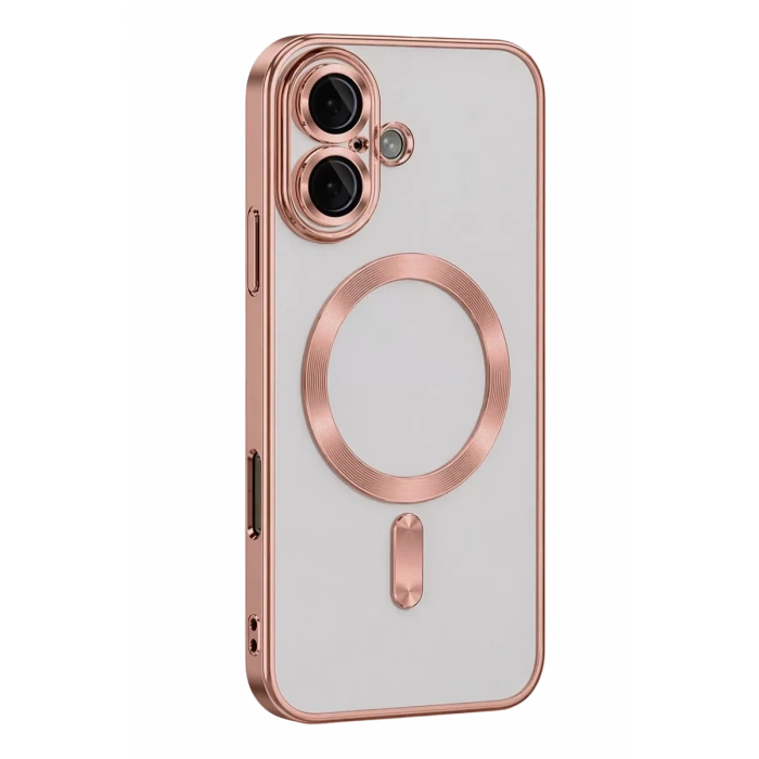 Apple iPhone 16 Kılıf Kross Magneticsafe Kapak - Rose