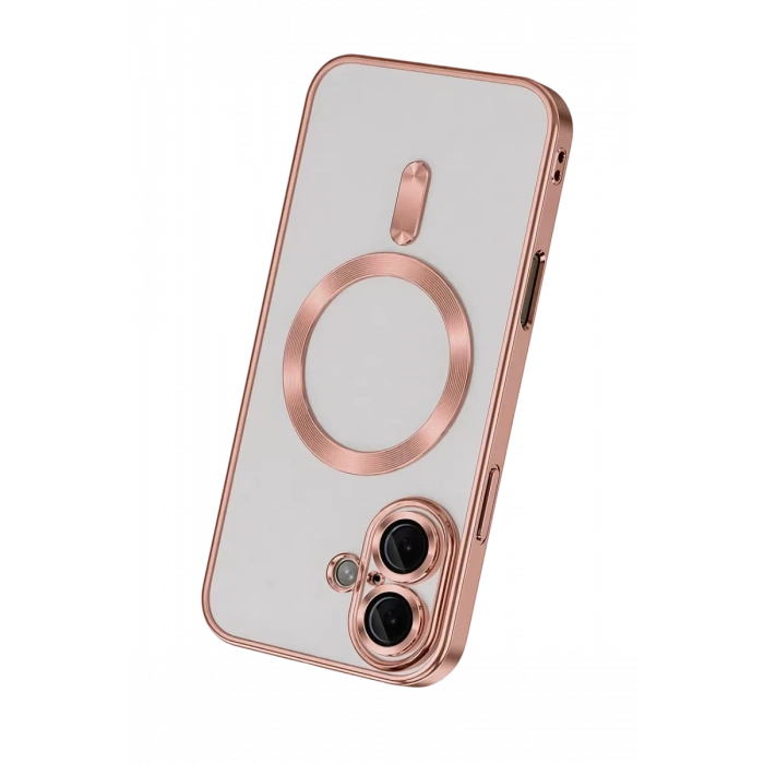 Apple iPhone 16 Kılıf Kross Magneticsafe Kapak - Rose