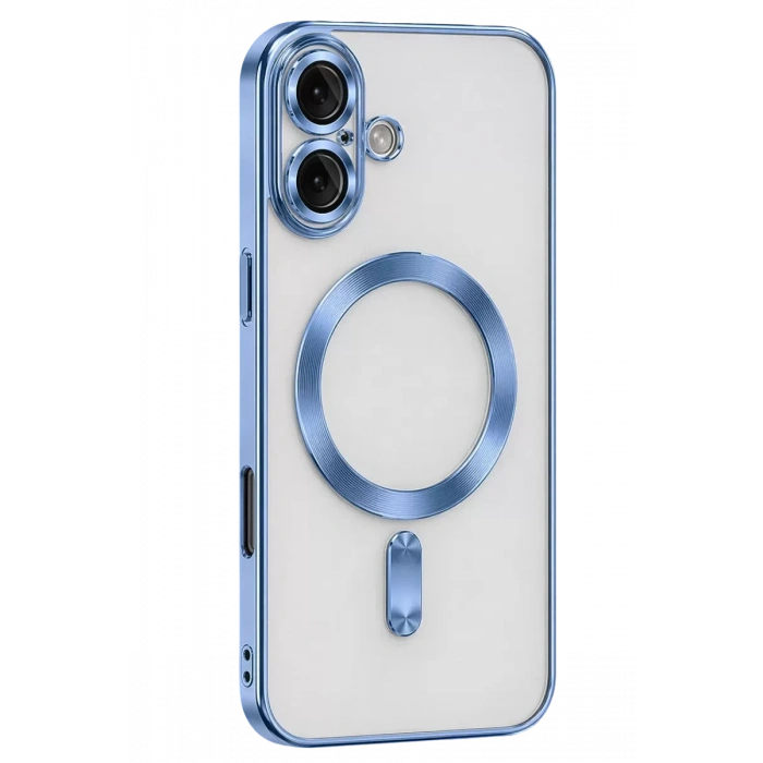 Apple iPhone 16 Kılıf Kross Magneticsafe Kapak - Sierra Blue