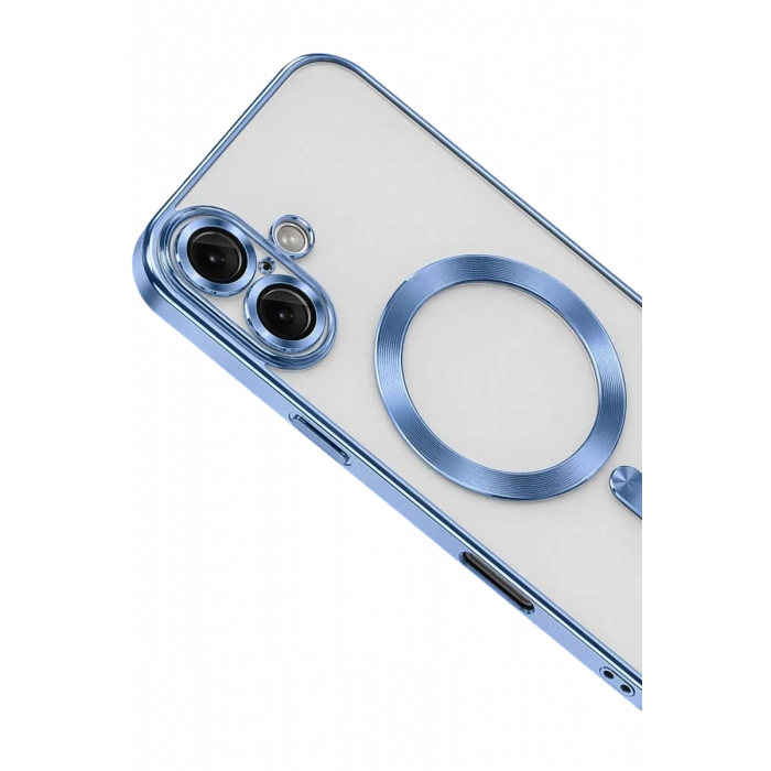 Apple iPhone 16 Kılıf Kross Magneticsafe Kapak - Sierra Blue