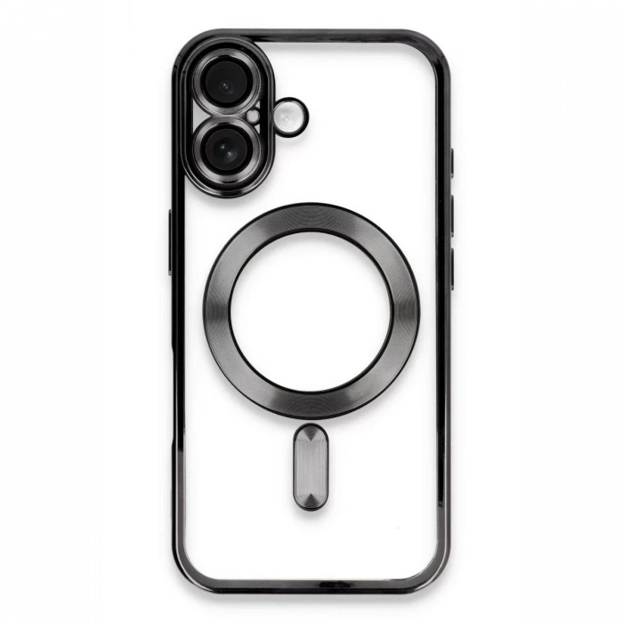 Apple iPhone 16 Kılıf Kross Magneticsafe Kapak - Siyah