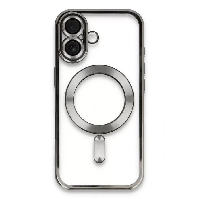 Apple iPhone 16 Kılıf Kross Magneticsafe Kapak - Titan Gri