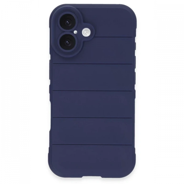 Apple iPhone 16 Kılıf Optimum Silikon - Lacivert