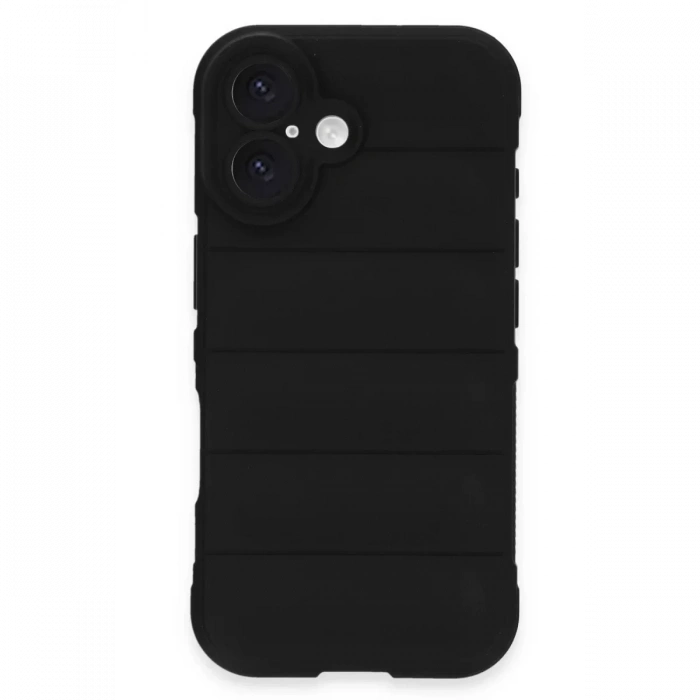 Apple iPhone 16 Kılıf Optimum Silikon - Siyah