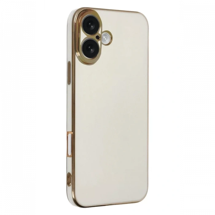 Apple iPhone 16 Kılıf Volet Silikon - Beyaz