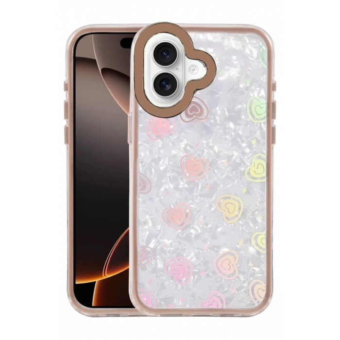 Apple iPhone 16 Lumi Desenli Kapak - Çöl Titanyum