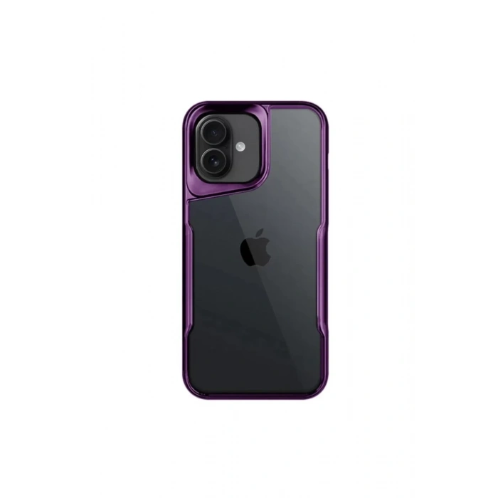 Apple iPhone 16 Plus Kılıf Boyi Silikon Kapak - Derin Mor
