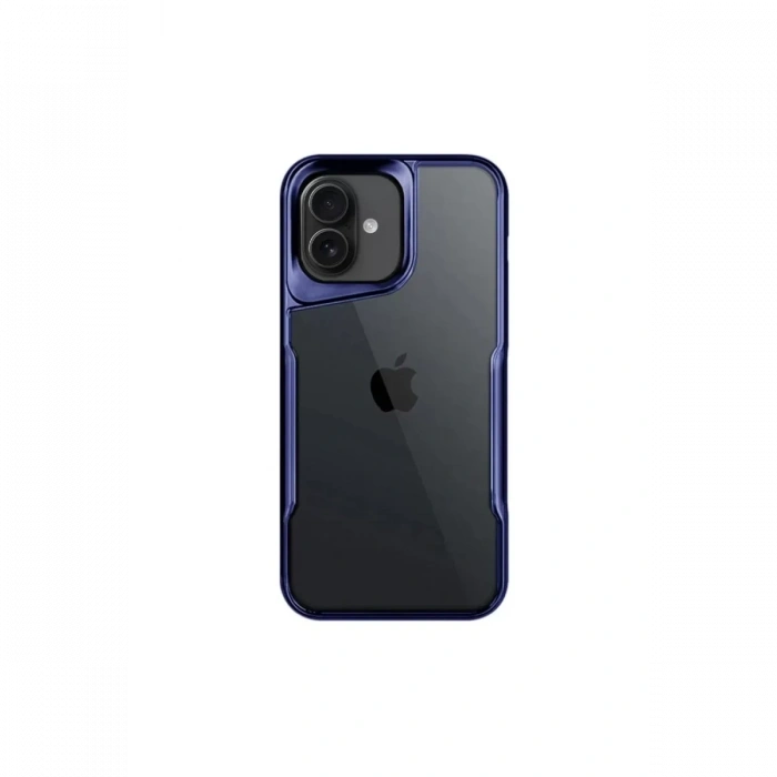 Apple iPhone 16 Plus Kılıf Boyi Silikon Kapak - Lacivert