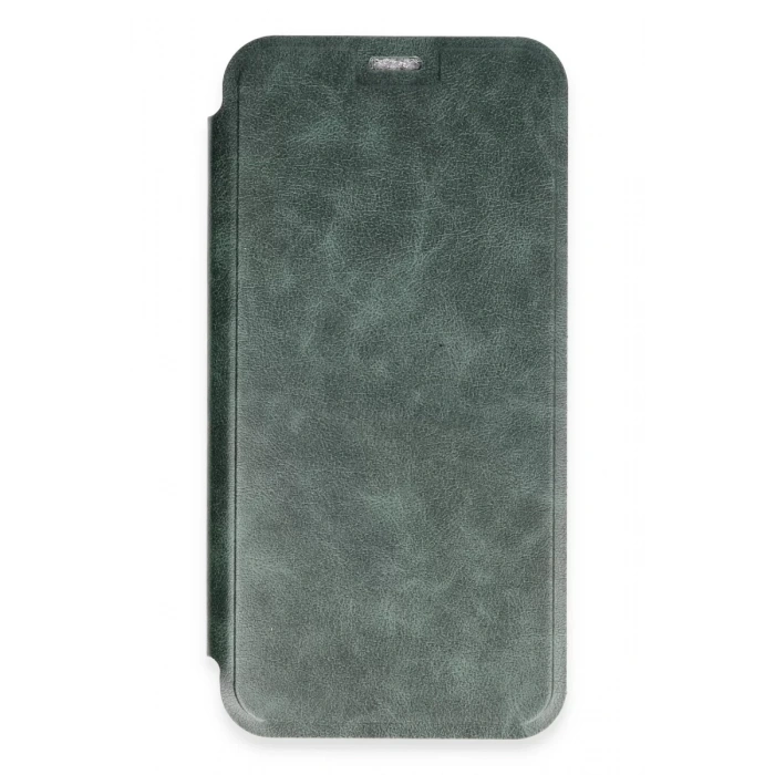 Apple iPhone 16 Plus Kılıf Flip Cover - Koyu Yeşil