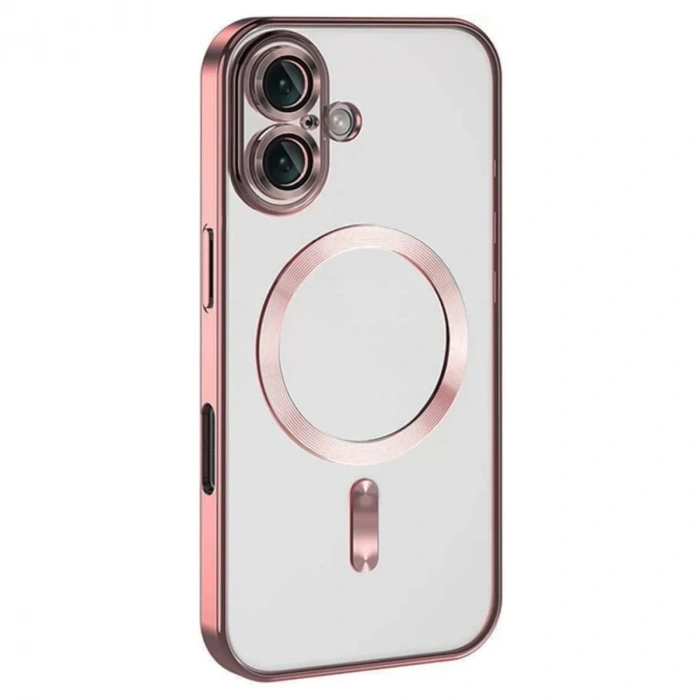 Apple iPhone 16 Plus Kılıf Kross Magneticsafe Kapak - Pembe